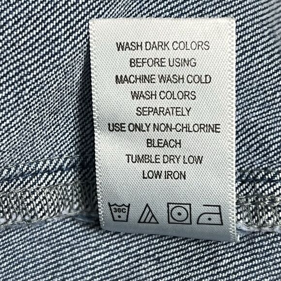 ELLOS Trouser Jeans Women's 18 Blue Light Wash Denim Patch Pockets NWT - Picture 10 of 15